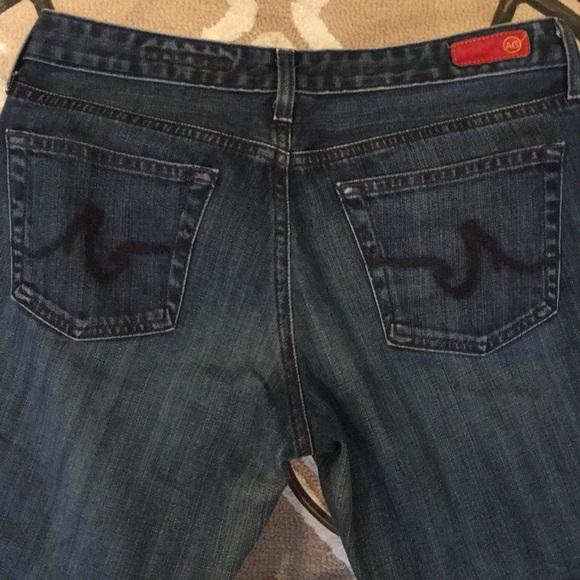 AG The Club wide leg flare jean. Low rise Size 30 - Picture 3 of 11